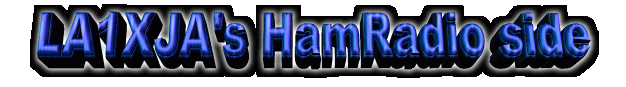 LA1XJA's HamRadio side